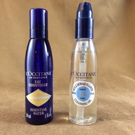 L'OCCITANE NEW L'OCCITANE Immortelle Cleansing Oil & Essential Toner Water 2pc Travel Set