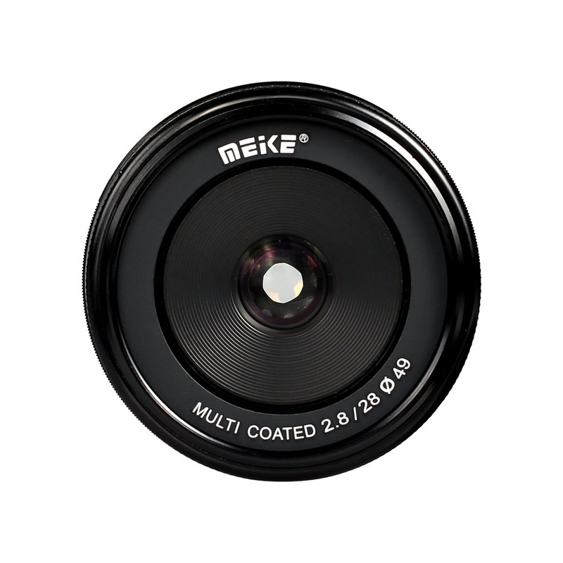 Meike 28 mm F2.8 Lens for Canon EOS M, Multicoated