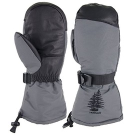 SnowStoppers Ridge Mitt - Extra Warm - Triple Insulated Men's Ski Mittens from Treeline (Small)