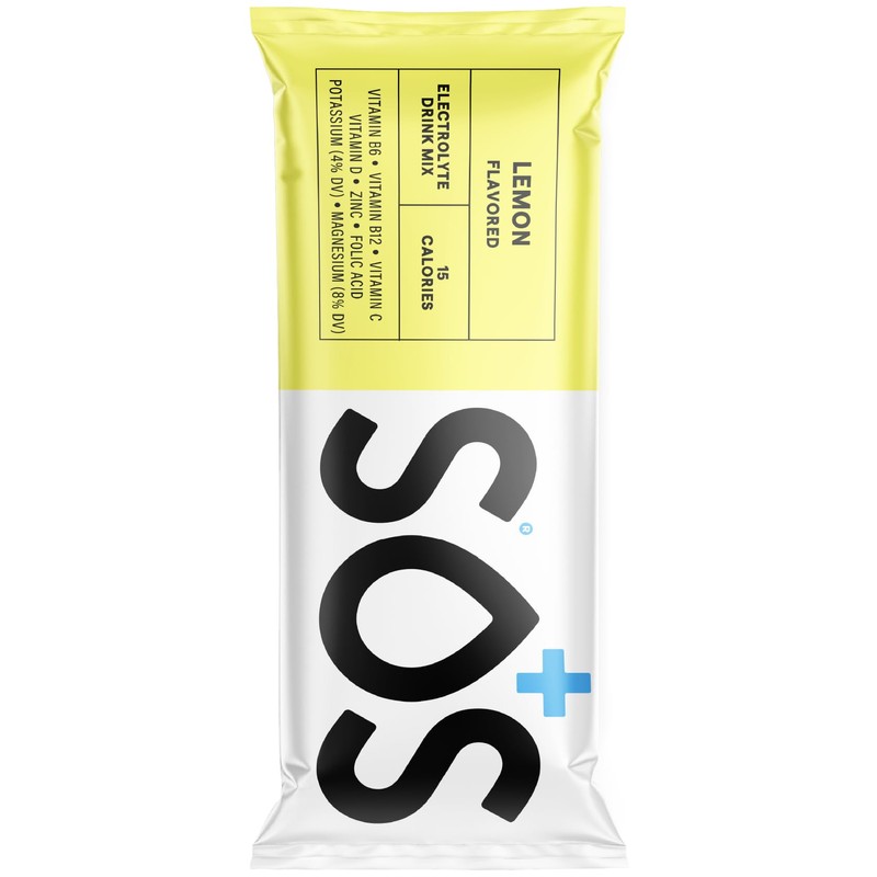 SOS Hydration Electrolyte Powder Drink Mix Packets | Daily Hydration