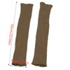 LERTREE Women Girls Knit Cashmere Blend Gloves Long Arm Warmers