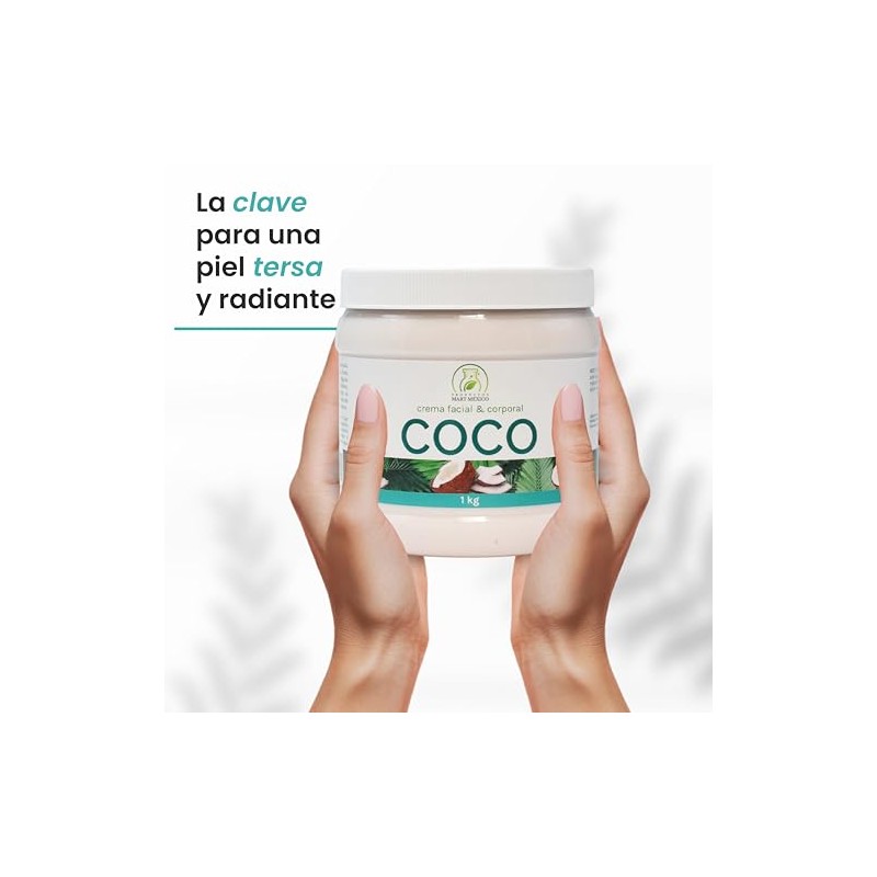 Crema Facial & Corporal De Coco Piel Suave Productos Mart