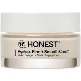 Honest Beauty Ageless Firm and Smooth Cream | Powered by Vegan Collagen and Elastin Polypeptides | Firmer, Smoother Looking Skin | Fragrance Free, EWG Verified, Vegan, Cruelty-Free | 1.7 fl oz