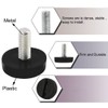 Sourcingmap M6x15mm Leveling Feet Adjustable Threaded Pole Leveling Foot Furniture