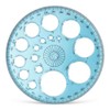 Circle Stencil Template, Hollow Drawing Templates for Painting, Drafting, and