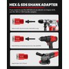 DAYDOOR Diamond Hole Saw Kit, 8-Piece Tile Hole Saw Kit
