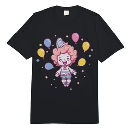 Clown Balloons Clowncore Cute Happy Pastel Kawaii Aesthetic Comfort Colors Adult Heavyweight T-Shirt