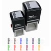 Weekly Days of The Week List Self-Inking Rubber Stamp Ink