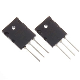 Bridgold 10pcs(5pcs 2SA1943+5pcs 2SC5200) PNP NPN High Power Matched Audio Transistor Silicon Precision,3-Pin.