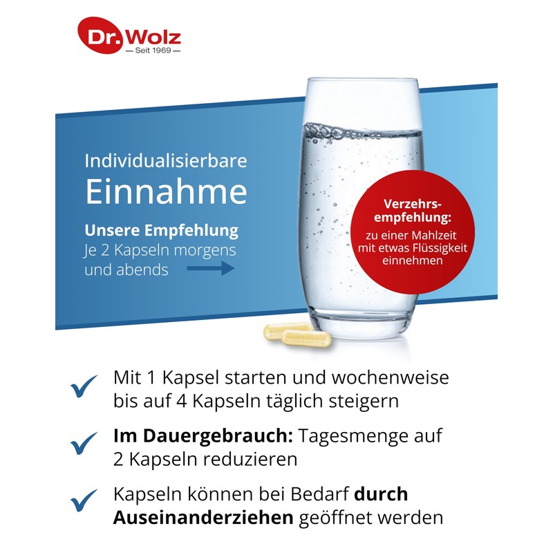 Dr. Wolz Darmflora plus select complex* - 80 capsules high