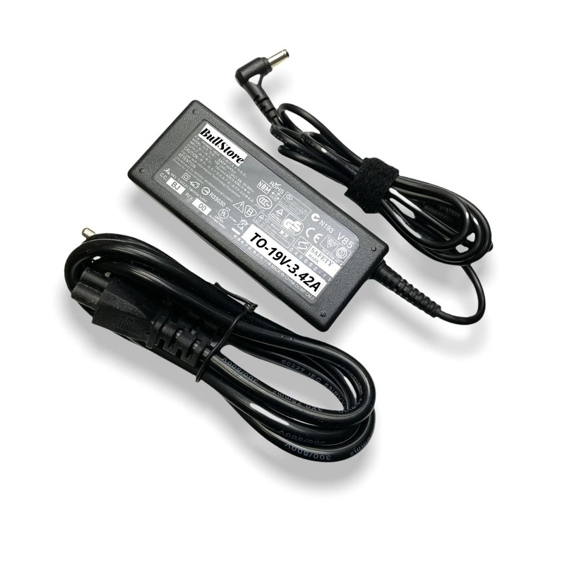 Vimi Cargador Compatible para Toshiba Satellite, Gateway, ASUS De 19V