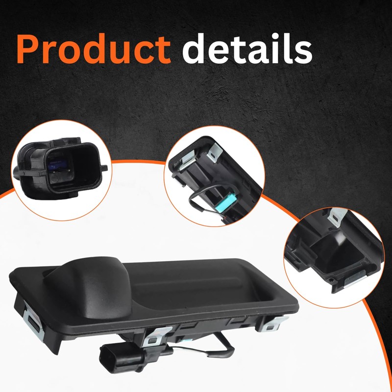 Rear Switch Trunk Release Lid Lock Handle Button Compatible with