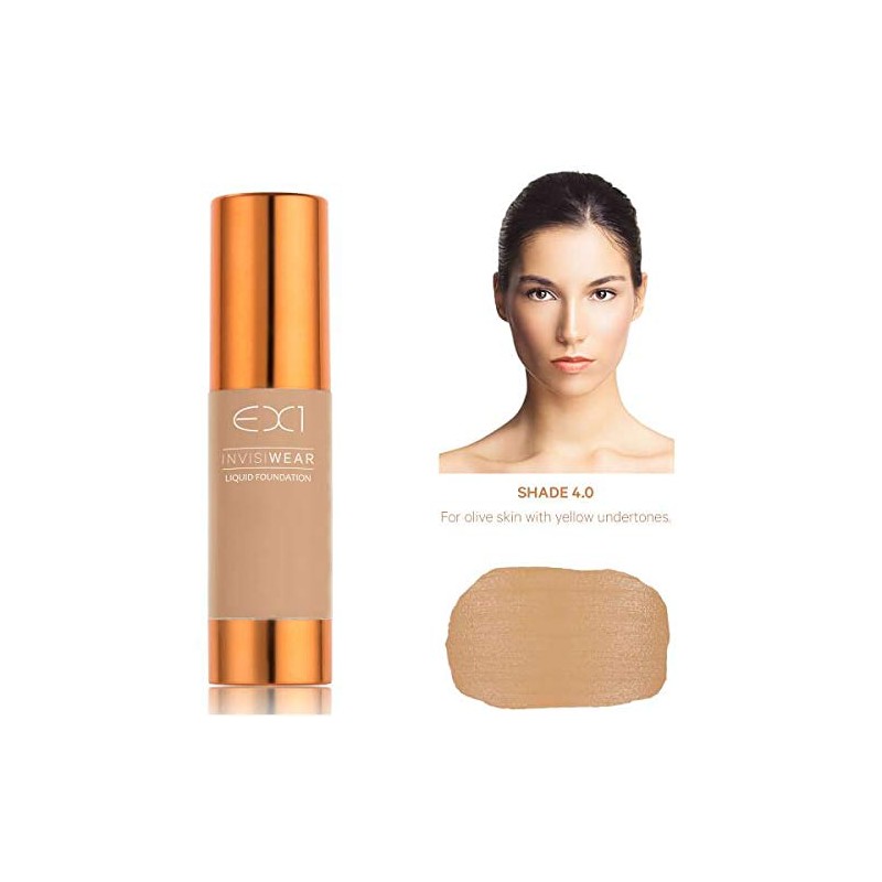 EX1 Cosmetics Invisiwear Liquid Foundation (4.0)