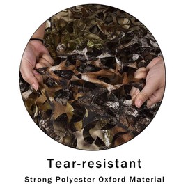 LOOGU Camo Netting, Camouflage Net Blinds Great for Sunshade Camping Shooting Hunting