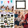 Gzcnsel Happy New Year Party Photo Booth Props Frame, Happy