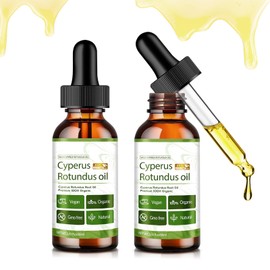 Cyperus Rotundus Oil, 2 PCS Natural Rotundus Oil for Hair Removal, Cyperus Oil Reducing Body Hair Growth, Moisturizing & Soothing for Skin Care