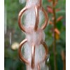 Nutshell Stores Double Loops Rain Chain - Copper - 6