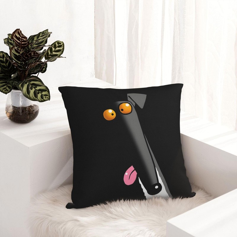 Derp in The Dark Throw Pillow Covers 18x18 inches Cushion