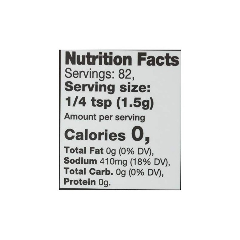 Watkins Organic Garlic Salt Grinder, 4.3 Ounce