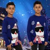 NOROZE Boys Christmas Jumper 3D Kids Bird Reindeer Retro Unisex