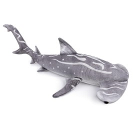 Giant Hammerhead Shark Plush Toy - Realistic 40in Long Grey Hammerhead Shark Stuffed Toys, Super Soft Ocean Sea Creatures Sharks Plush Toy Gift Collection for Kids