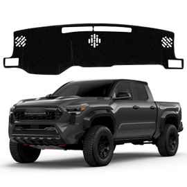 VTVWNM Dash Cover Mat for Toyota Tacoma 2024 2025 2026 Accessories Non-Slip Dashboard Cover Mat Sunshade UV Rays Protector Interior Accessories(Not fit HUD)