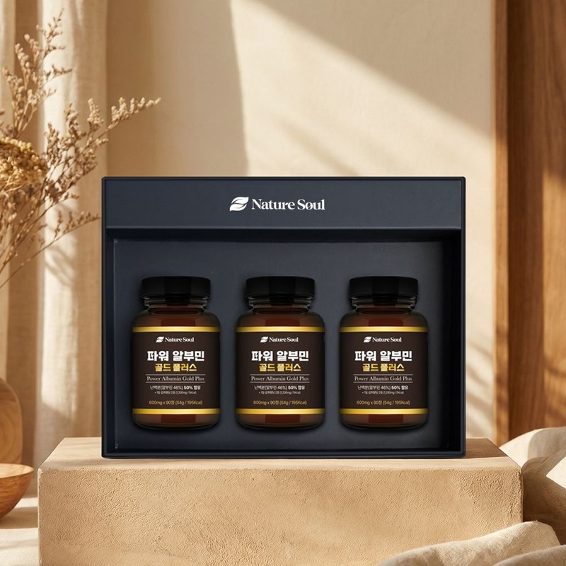 두리농산 Power Albumin Gold Plus 270 tablets gift set (1