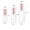 Lokusel 6 Pcs 30ml Frosted Glass Spray Bottle Fine Mist