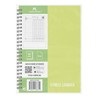 Fitness Log Book Plastic Cover Lime - Undated Workout Journal
