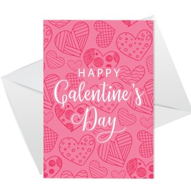 RED OCEAN Pack Of 6 Galentines Day Cards For Best Friends Cute Valentines Card For Her Card For Best Friends Pack Of Galentines Greetings Cards