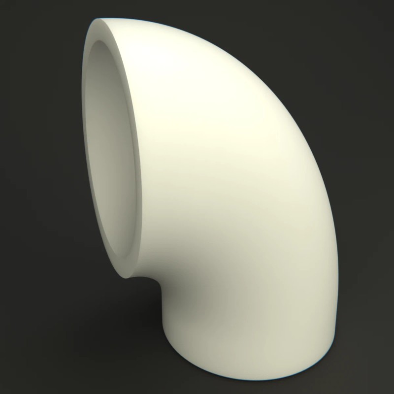 3DEXCEL SpacePak / Unico Register Outlet Air Supply Diverter 90