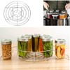 WADY Water Bath Canning Rack, Anti Slip Anti Scalding Foldable