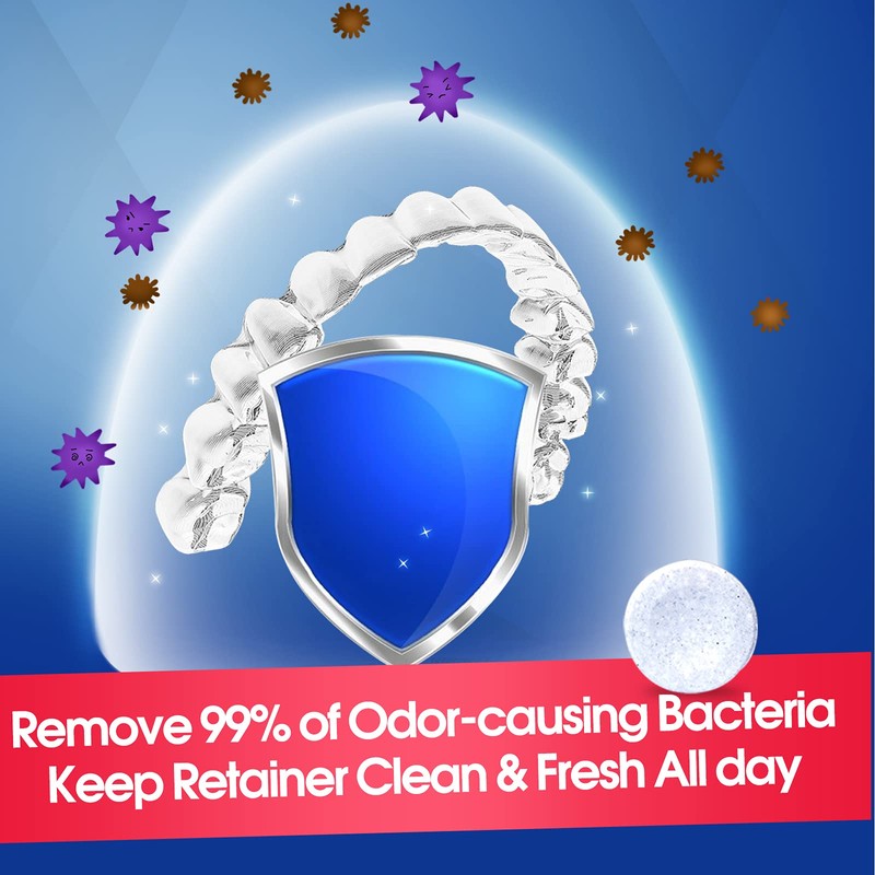Retainer & Denture Cleaner Tablets - 1 Months Supply (36
