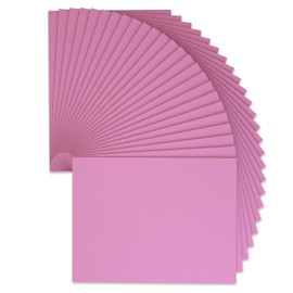 Pink Foam Sheets Crafts, 9 x 12 Inch 2mm Thick. 25 Pack Premium Pink Foam Papers Set, for Crafting,DIY Project,Classroom, Scrapbooking, 3D Card Making