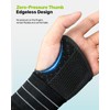 Rakiie Wrist Support, Adjustable Night Wrist Support with 3 Metal