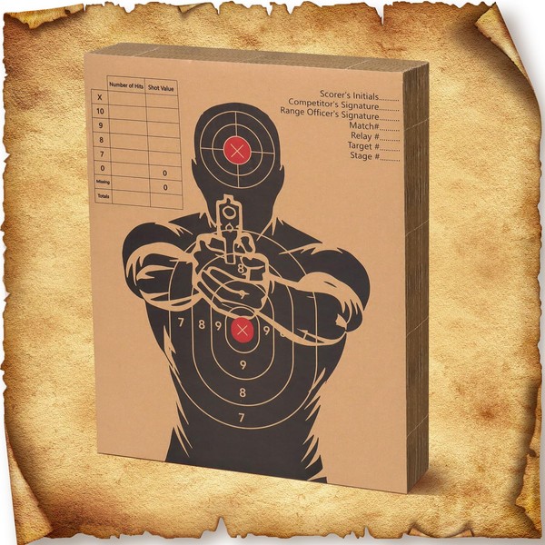 Cardboard Sheets 30 Pack 17.24x13.3 Inch Paper Targets for Shooting,
