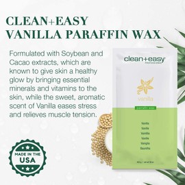 Clean + Easy Vanilla Bean Paraffin Wax - 1lb