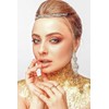 Silithus 100 Sheets Imitation Gold Leaf for Art, Crafts Decoration,Decoration