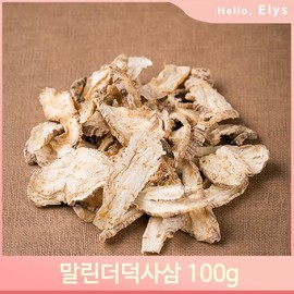 어르신 건강차 편사삼 100g 말린더덕 건조 약재 영양 Senior Health Tea Pyeonsasam 100g Dried Deodeok Dried Herbal Ingredient Nutrition