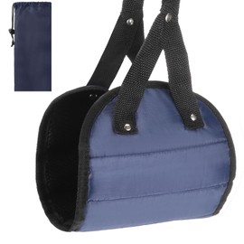 Airplane Foot Hammock for Plane Foot Rest Airplane Travel Comfy Adjustable Plane Foot Hammock Portable Airplane Footrest Travel Accessories for Long Trip Home Office Relax Feet Rest