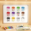 Magnetic Colour Sorting Toys - 12 Pcs Fridge Magnets for