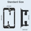 1 Pairs Ethernet Wall Plate Cat6 2 Port Keystone Jack
