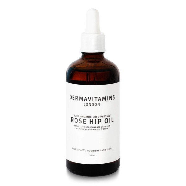DermaVitamins 100% Organic Cold Pressed Rosehip Oil (100 ml)