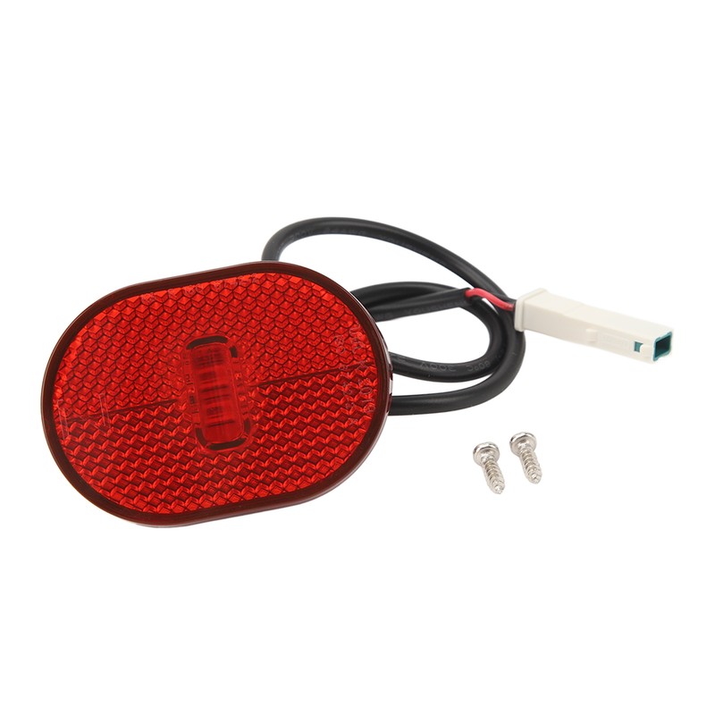Electric Scooter Rear Tail Light Easy To Install Waterproof Lightweight