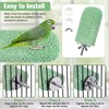 4 Pcs Bird Beak Grinding Stone, Resin Bird Perch Stand,