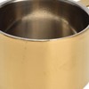 Coffee Cup Gold Fashionable Design Wearable Convenient Practical Stainless Steel
