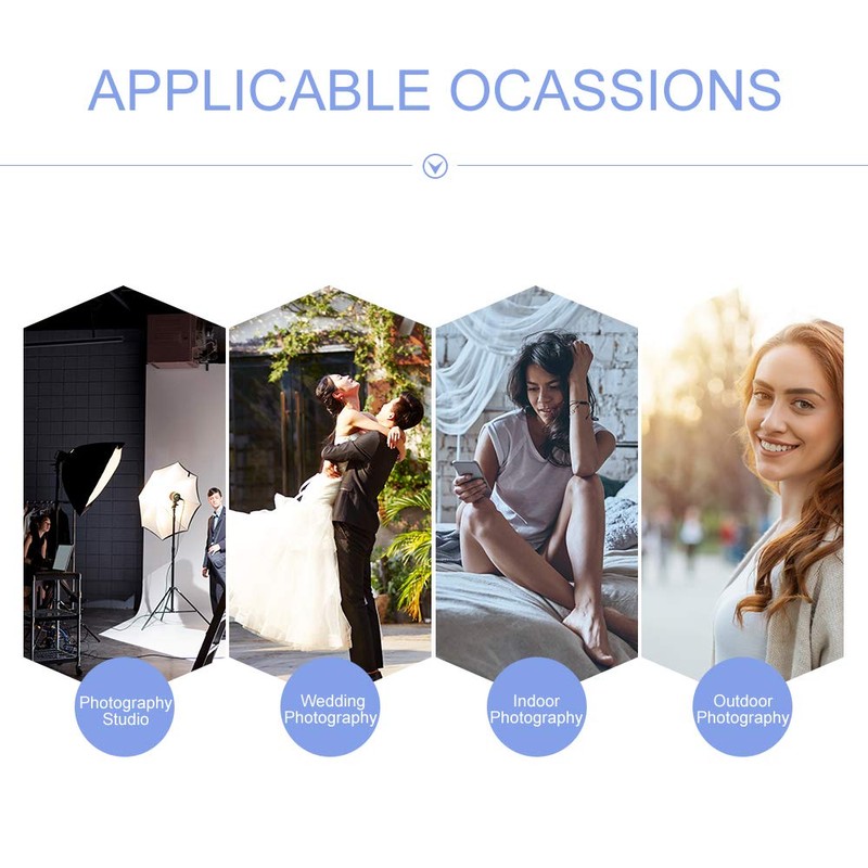 Fotover Folding Reflector Hollow Light Reflector