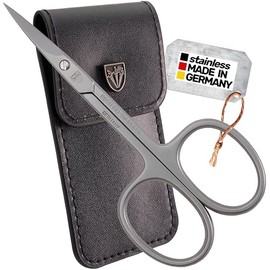 3 SWORDS GERMANY - cuticle scissor, nickel plated mat, Quality: Made in Solingen/Germany