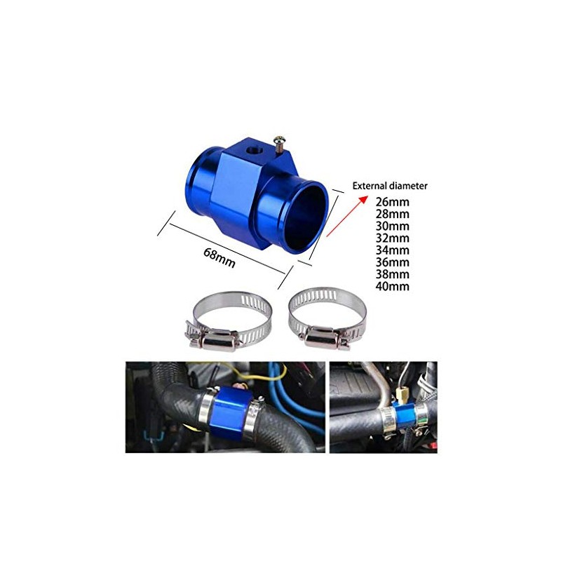 Water Temperature Sensor Adapter Water Temperature Joint Universal Car Water