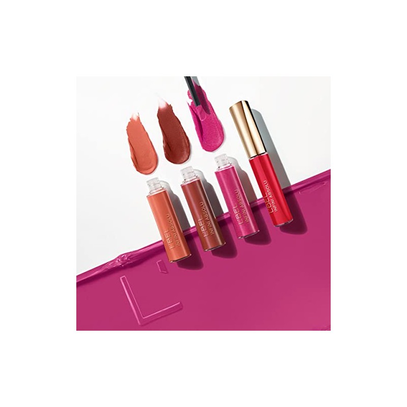 L'BEL - Infini Absolu Labial Mate Líquido de Larga Duración